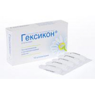 Гексикон супп. ваг. 16 мг №10, Нижфарм ОАО
