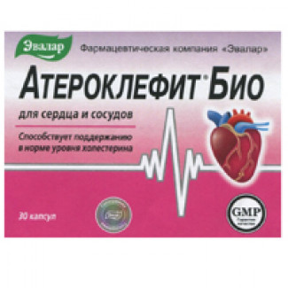Атероклефит Био капс. 250 мг №60, Эвалар ЗАО
