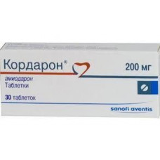 Кордарон табл. 200 мг №30, Санофи-Винтроп