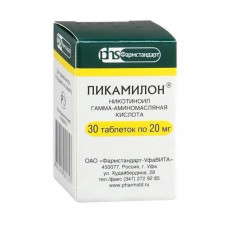 Пикамилон табл. 20 мг №30, Фармстандарт-Уфимский витаминный завод ОАО