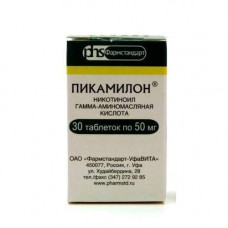 Пикамилон табл. 50 мг №30, Фармстандарт-Уфимский витаминный завод ОАО