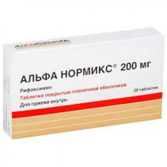 Альфа нормикс табл. п/о пленочной 200 мг №28, Альфа-Вассерманн С.п.А. / Альфасигма С.п.А.